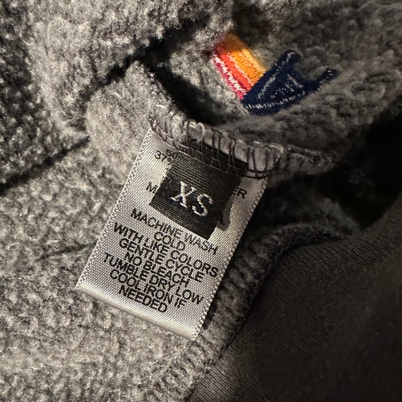 EUC Aviator Nation unisex crewneck with a “Tribe of Peace” patch on ombré front - Picture 14 of 16